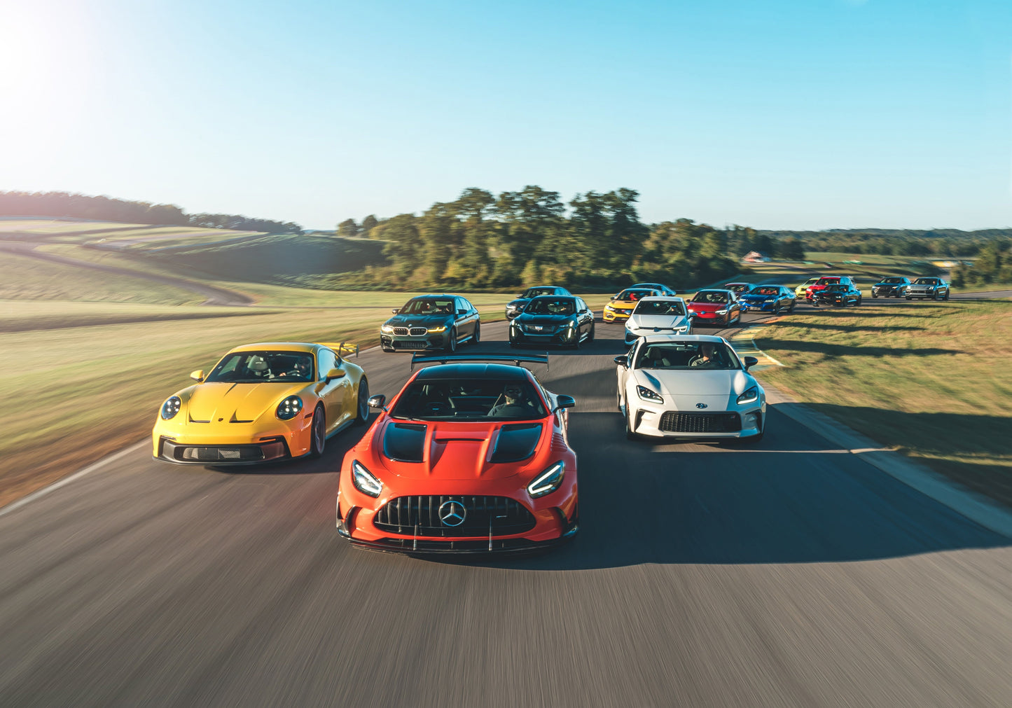 Mercedes-AMG GT & Porsche 911 GT3