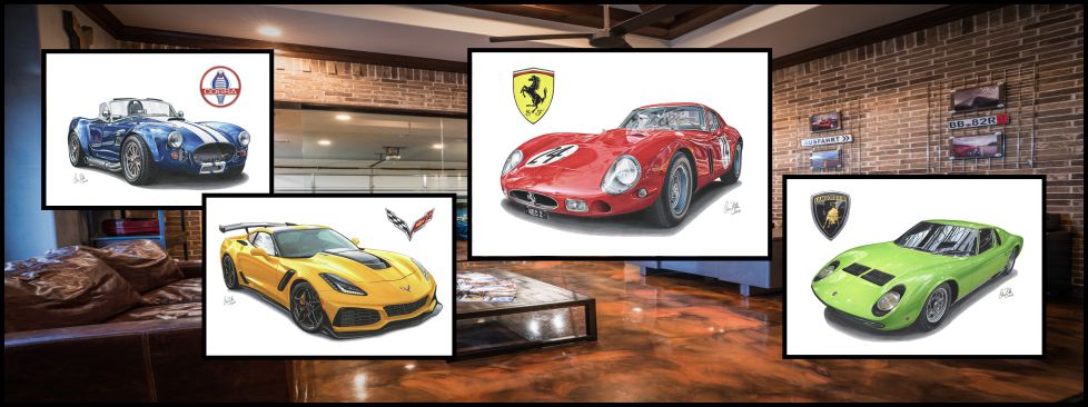 Automotive Wall Art