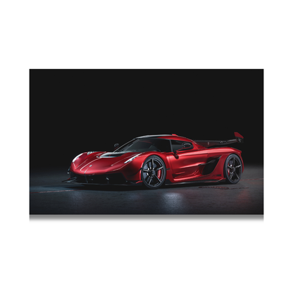 Koenigsegg Jesko Attack Red