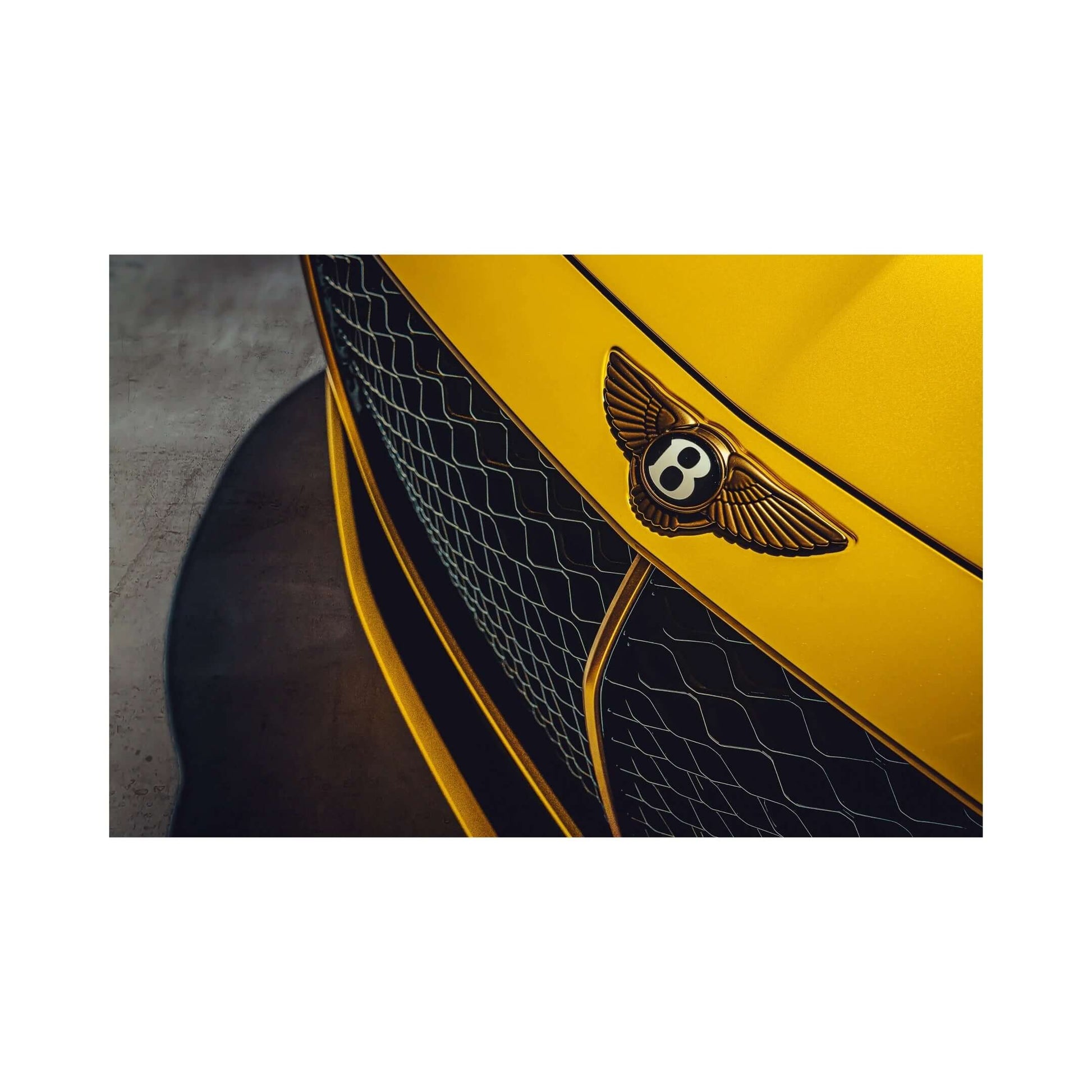 Bentley Mulliner Bacalar luxury car art print for automotive enthusiasts in UAE