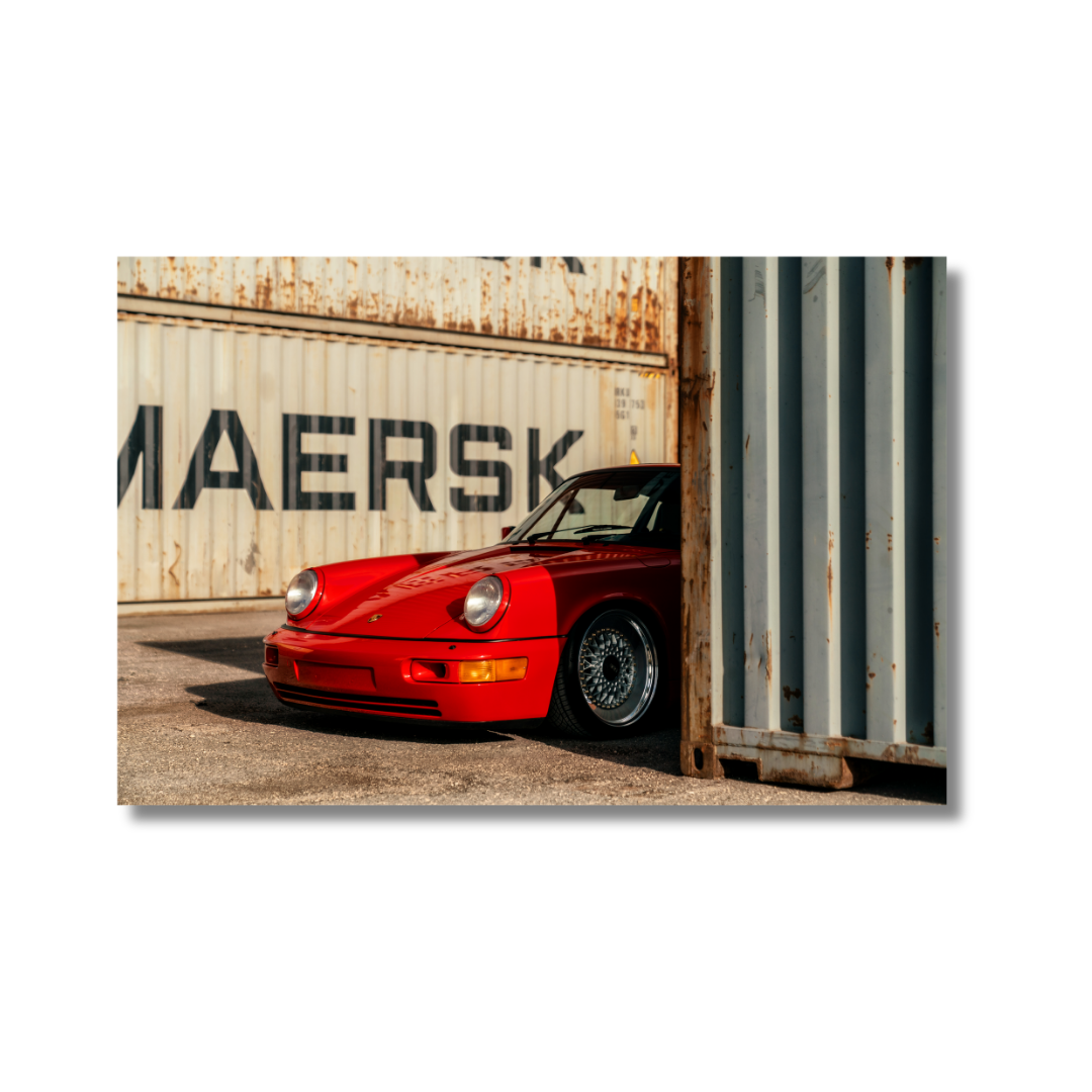 Porsche 911 (964) Industrial Red