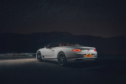Bentley Continental GT Convertible car artwork for automotive enthusiasts UAE