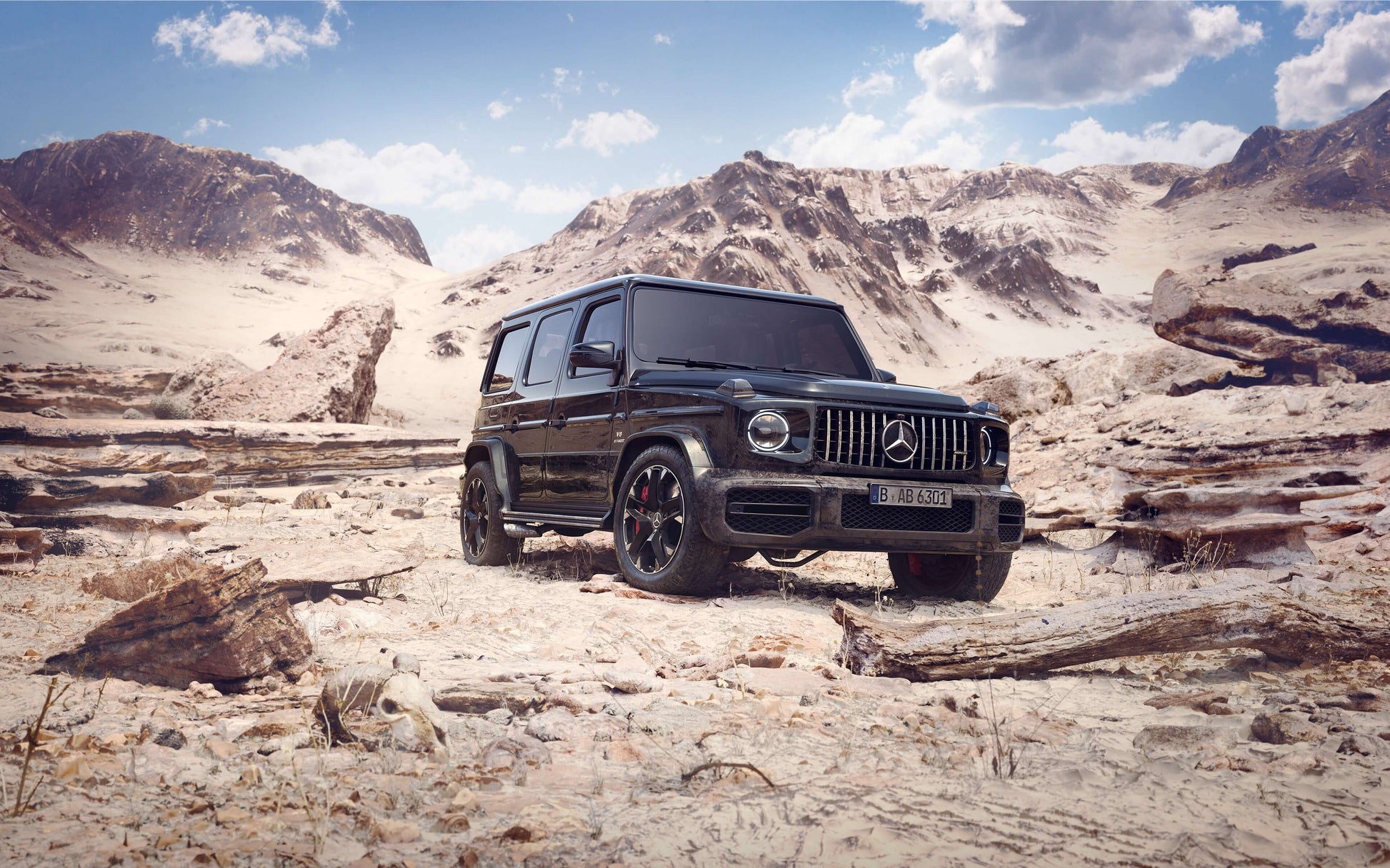 Black Mercedes G Wagon luxury car art print for car lovers in UAE