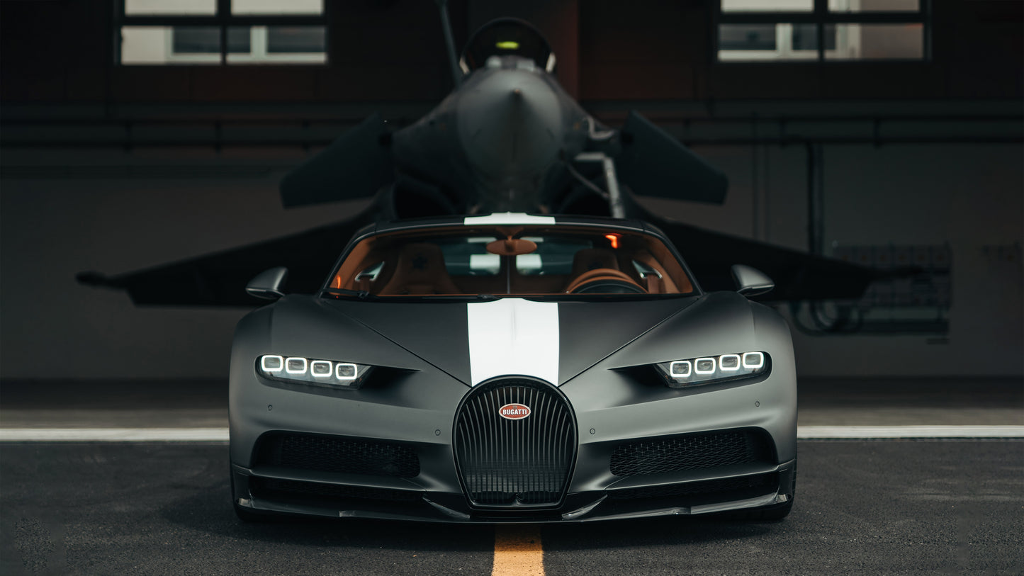 Bugatti Chiron - Dassault  Rafale