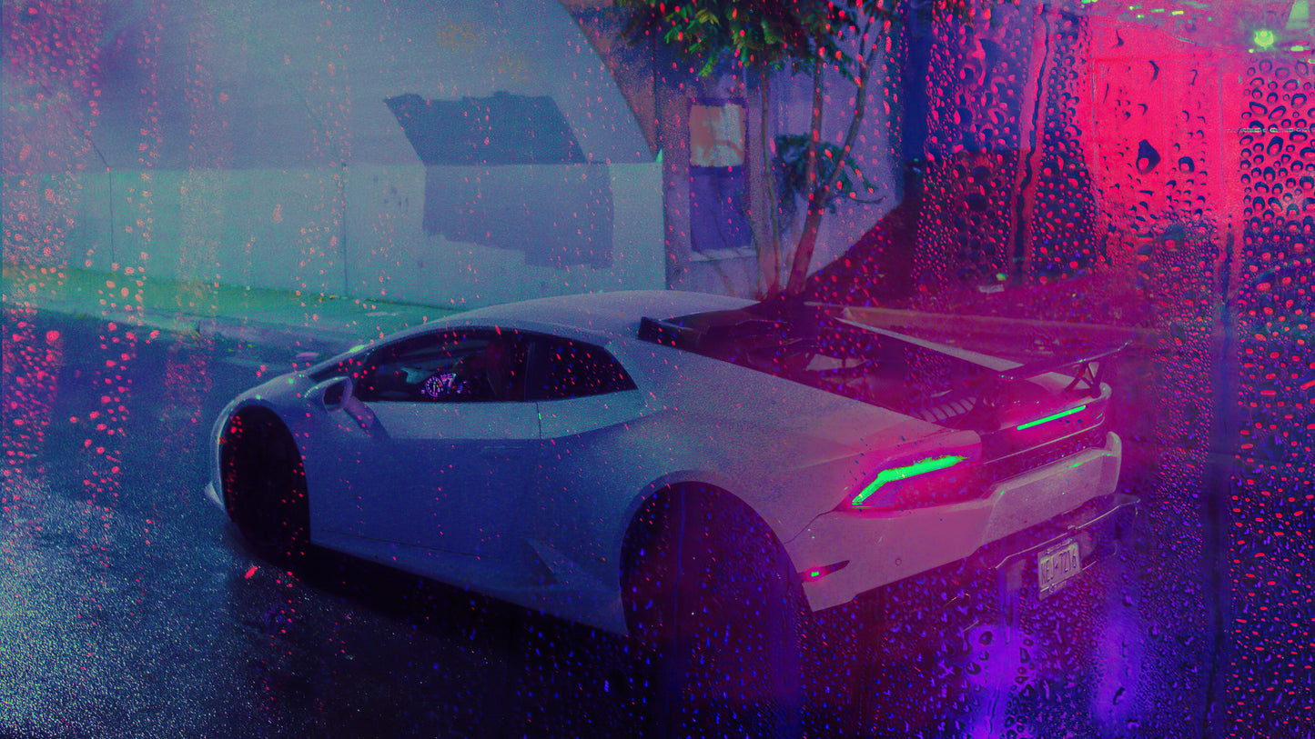 Lambo Double Exposure